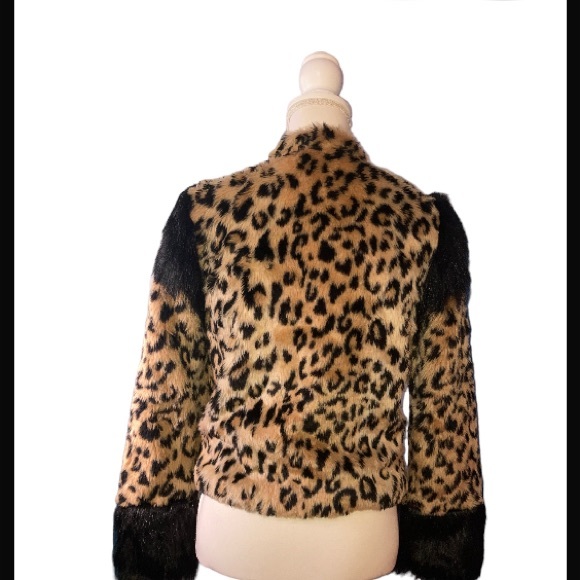 LEITH Leopard faux Fur XS - Picture 4 of 6